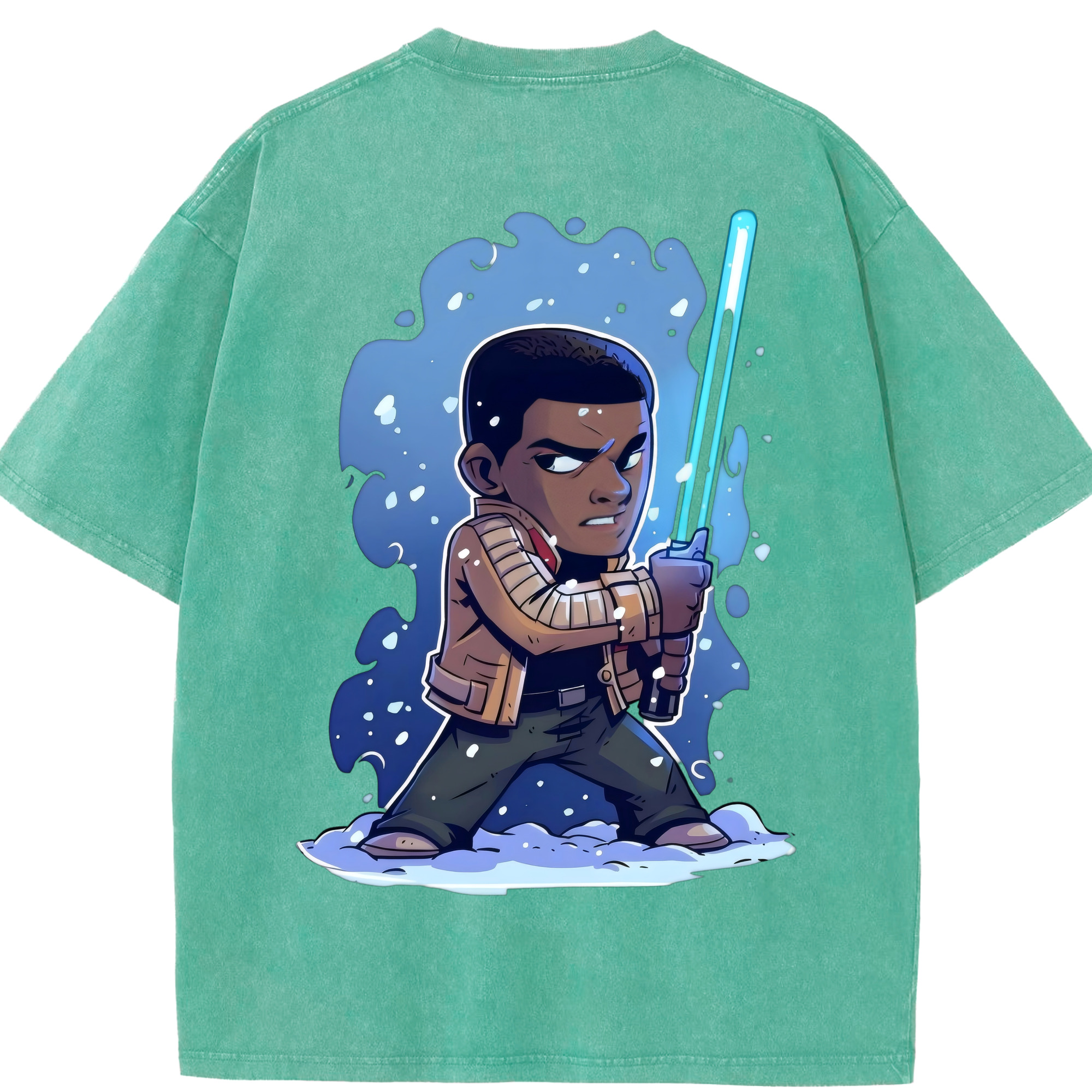 （画像用） スター・ウォーズ Star Wars 綿100% ヴィンテージ風 半袖Tシャツ（背面プリント）